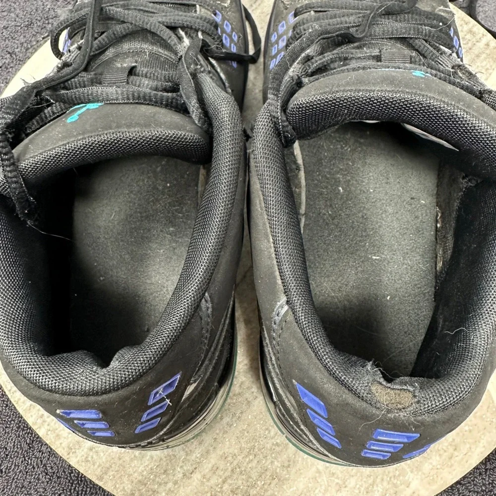 Jordan Flight 23 Mens Basketball Shoes Size 9.5 Black Teal Purple 317820-013
